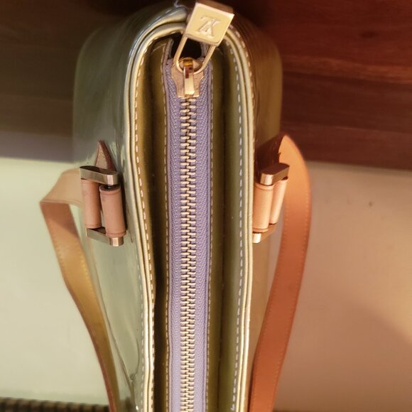 Louis Vuitton LV Handbag Houston Olive Vernis Good Comndition - Picture 11 of 16